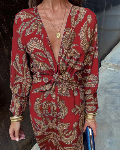 Women's Twist Front Dress