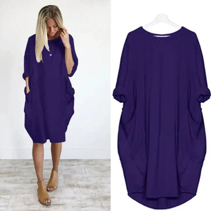 Women's Pocket Dress Elegant