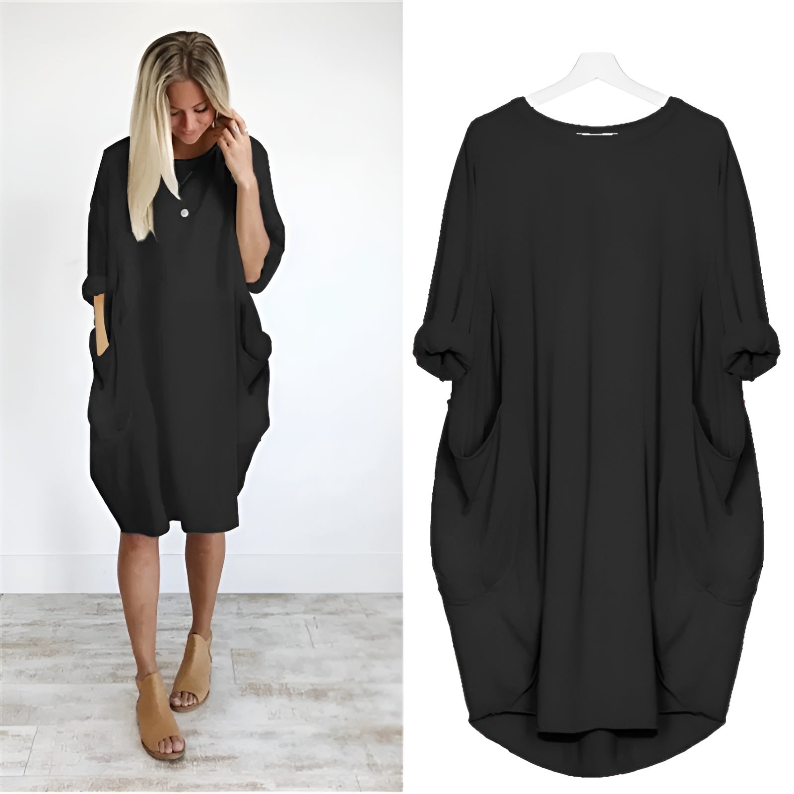 Women's Pocket Dress Elegant - Vonnera