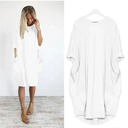 Women's Pocket Dress Elegant