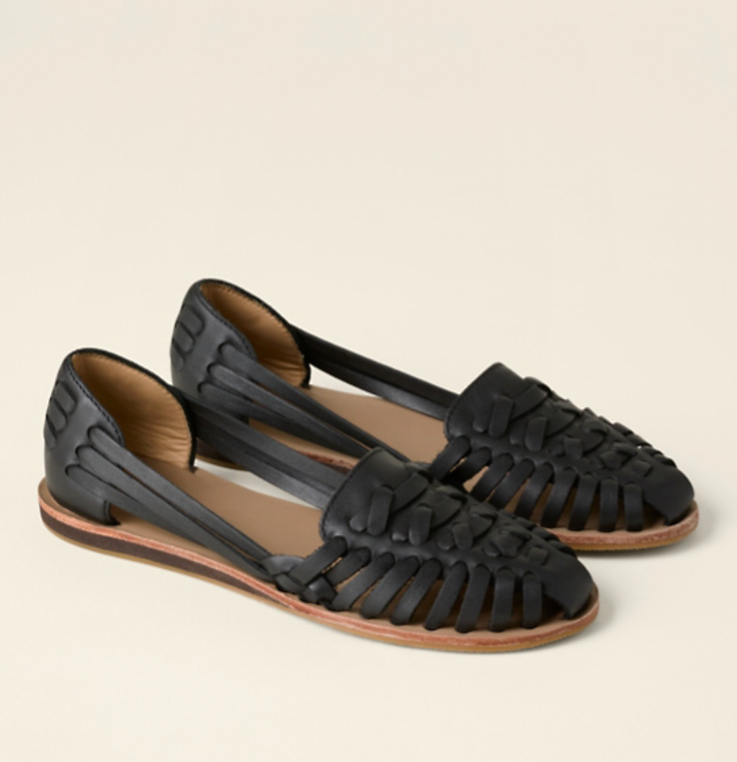 Women's Woven Flat Mules Shoes - Vonnera