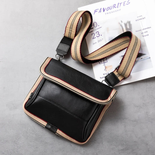 Men's Striped Sling Bag Casual - Vonnera