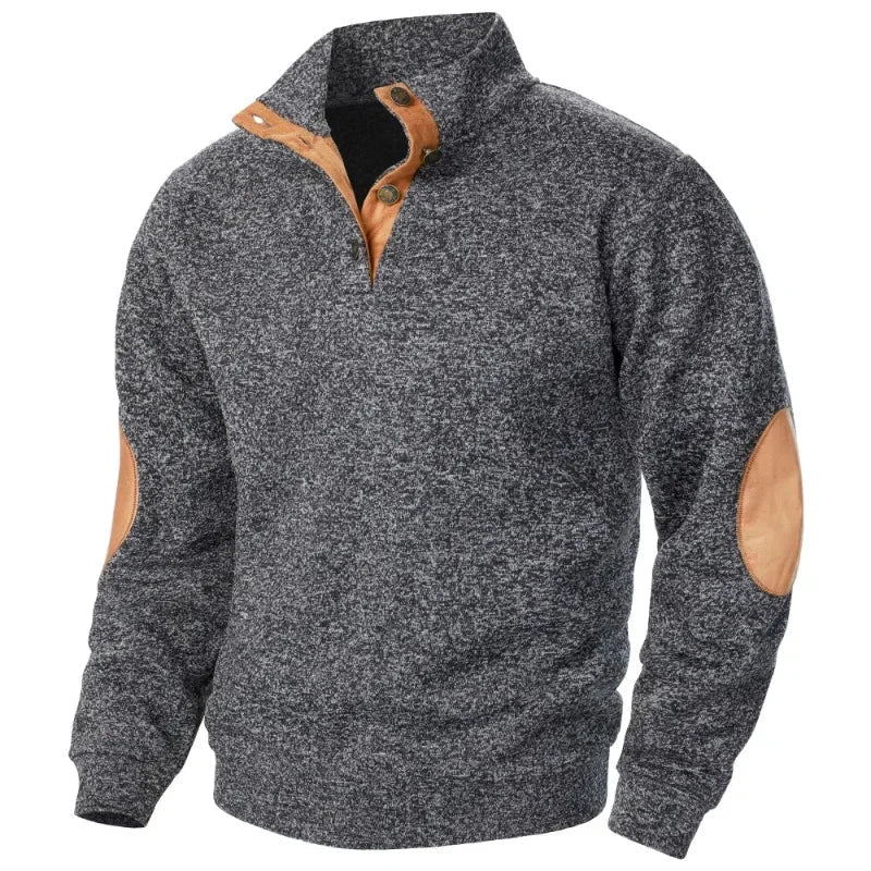 Men's V-Neck Casual Sweatshirt