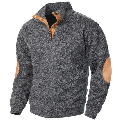 Men's V-Neck Casual Sweatshirt