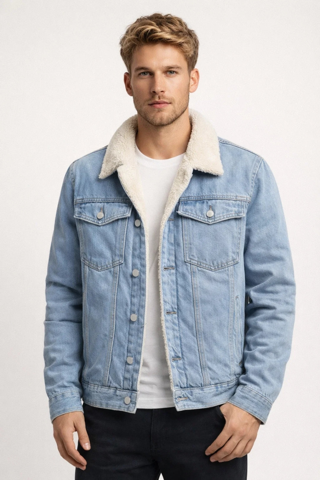 Men's Trucker Jacket - Vonnera