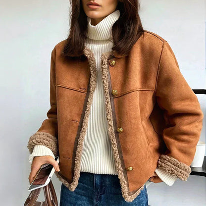 Women's Short Button Front Jacket