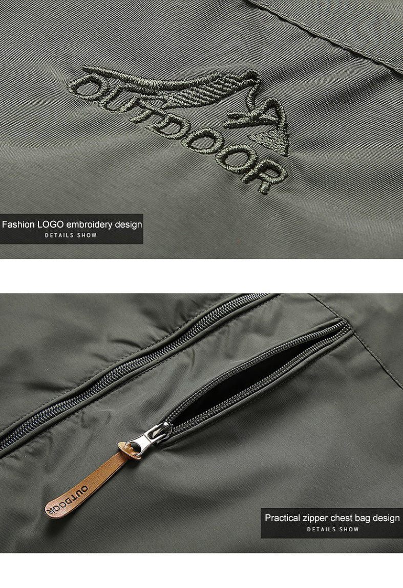 Image of Dave | Men's Hooded Full Zip Jacket