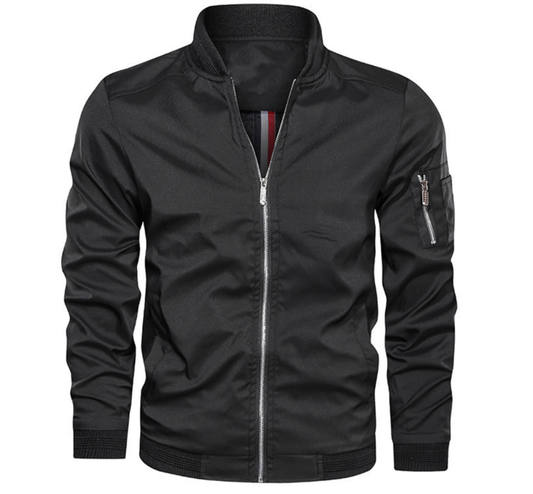 Dawson Men's Slim Fit Bomber Jacket Zip Up - Vonnera