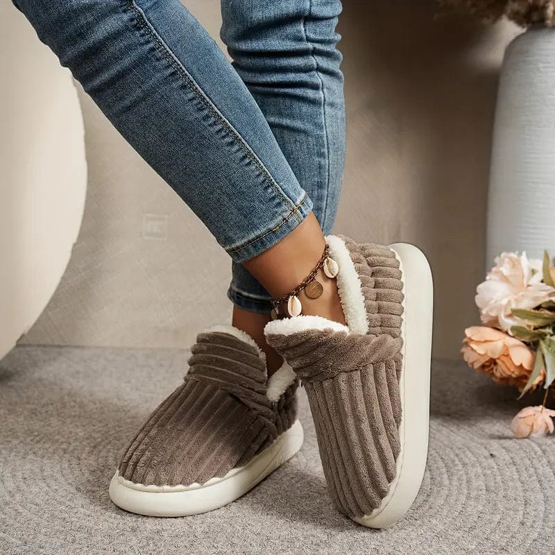 Women's Open Back Slippers Slip On Design
