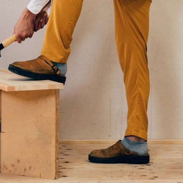 Men's Slip-On Mules Closed Toe