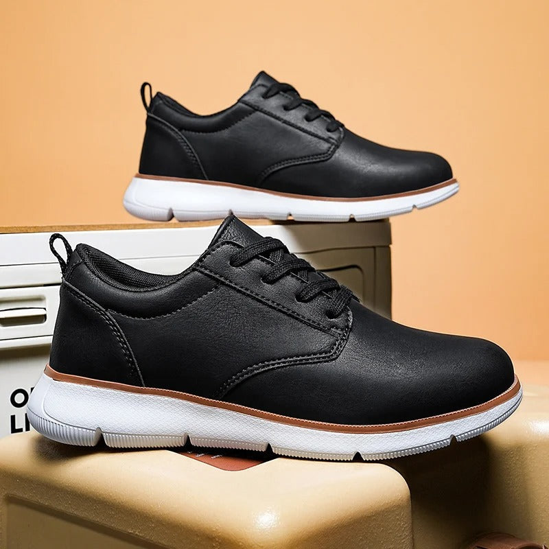 Ardley Women's Faux Leather Lace Up Sneakers