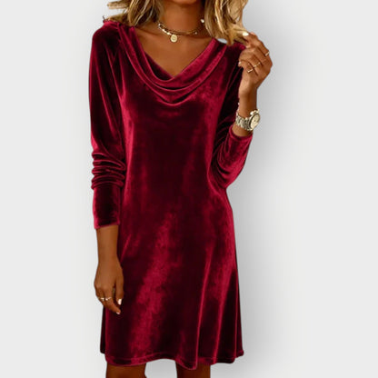 Casey™ | Elegant Velvet Dress