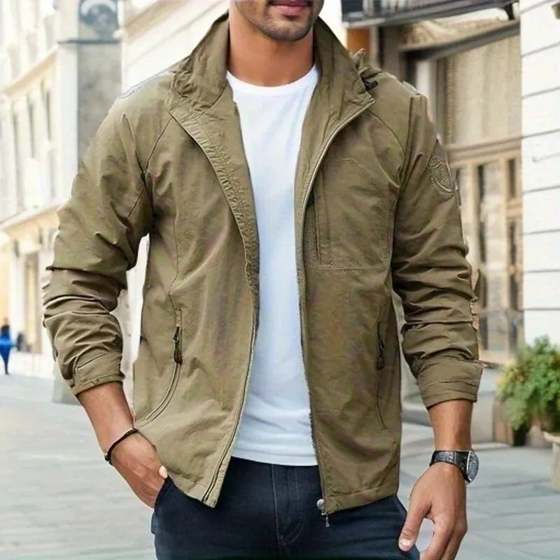 Men's Lightweight Hooded Jacket - Vonnera