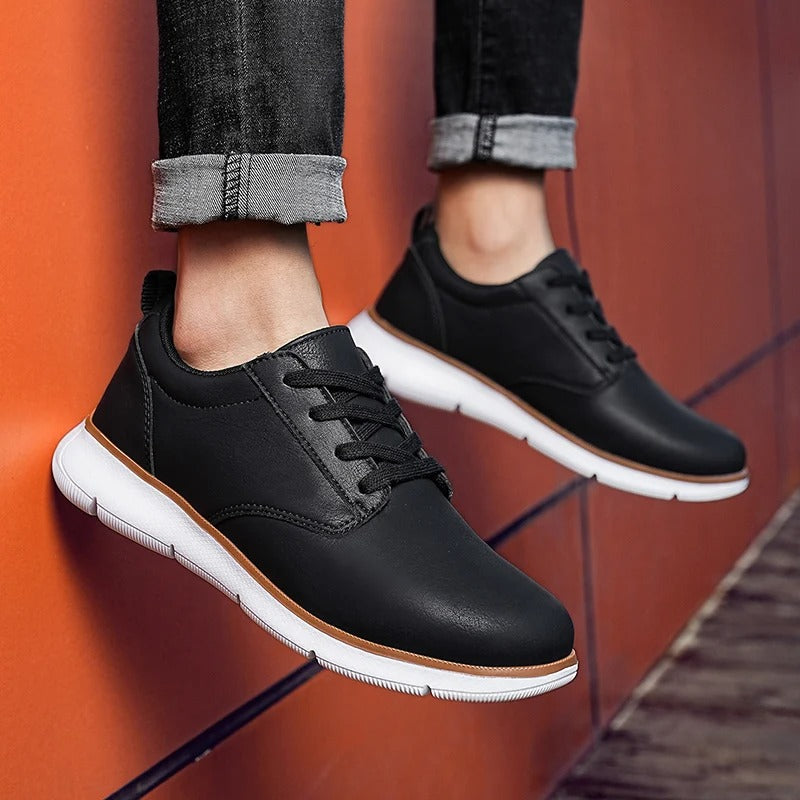 Ardley Women's Faux Leather Lace Up Sneakers
