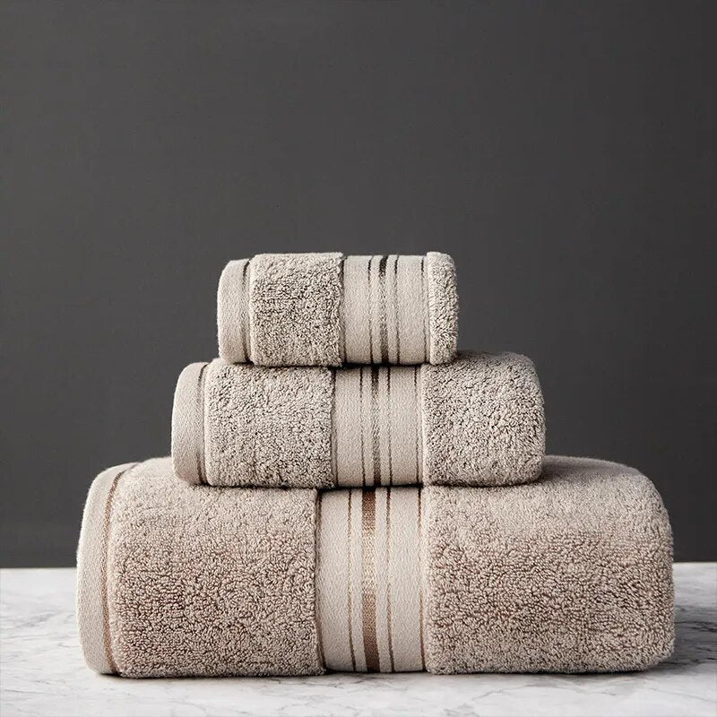 Egyptian Cotton Towel Set Soft White