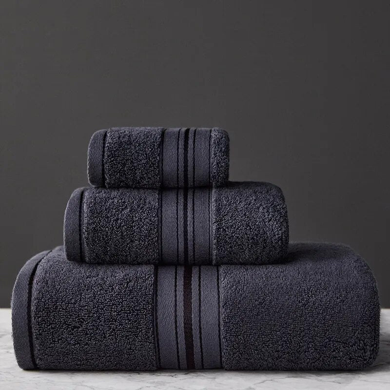 Egyptian Cotton Towel Set Soft White
