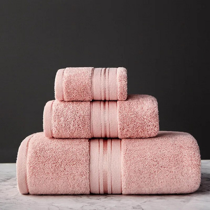 Egyptian Cotton Towel Set Soft White