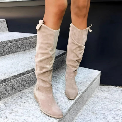 Women's Elegant Leather Boots