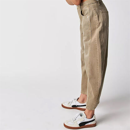 Barrel | Women's High Waist Barrel Leg Jeans Relaxed Fit Denim