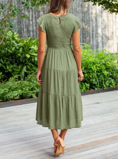 Women's Flowy Layered Dress
