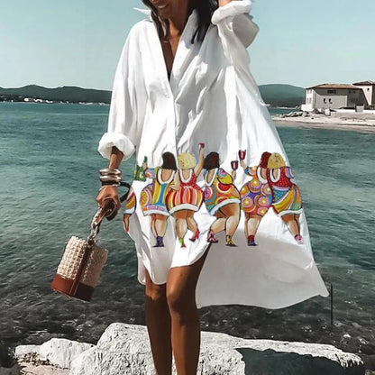 Maya | Women’s Summer Casual Shirt Dress