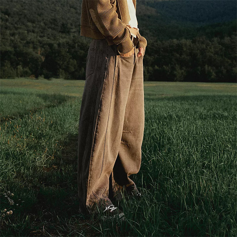 Barrel | Women's High Waist Barrel Leg Jeans Relaxed Fit Denim