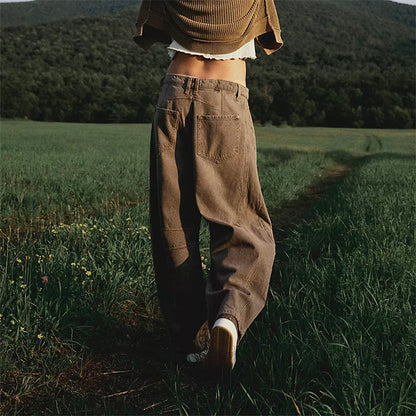 Barrel | Women's High Waist Barrel Leg Jeans Relaxed Fit Denim