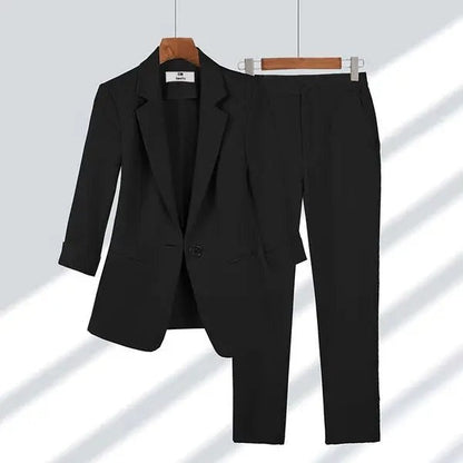 Cove Women's Suit Jacket And Pants Ensemble