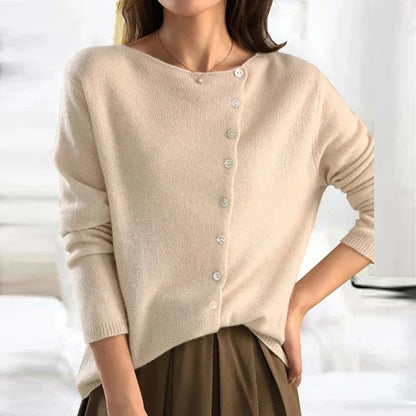 Image of Diana | Women's Button-Down Knit Cardigan