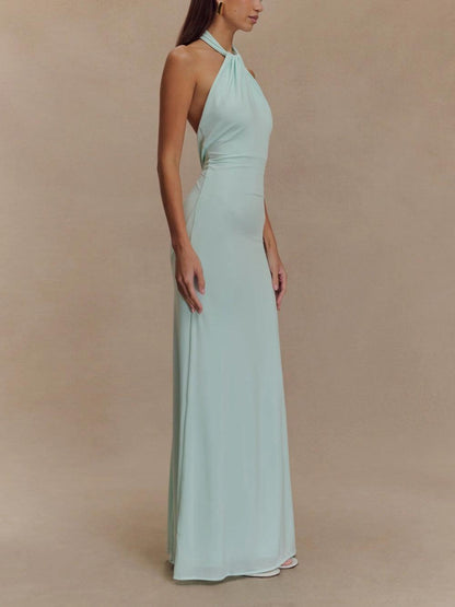Women's Sleeveless Bodycon Maxi Dress