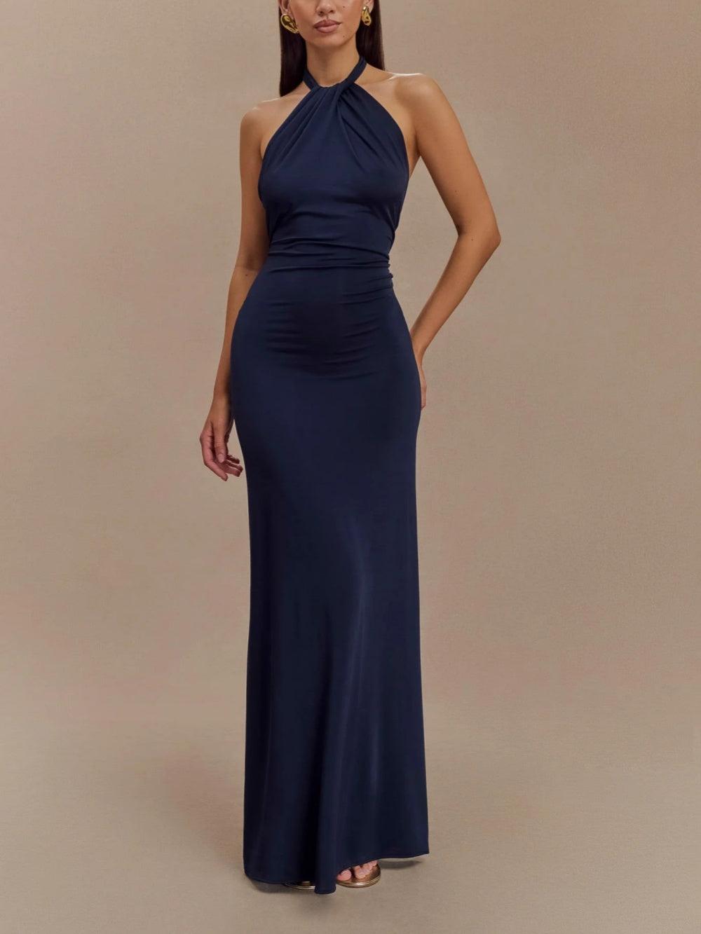 Women's Sleeveless Bodycon Maxi Dress