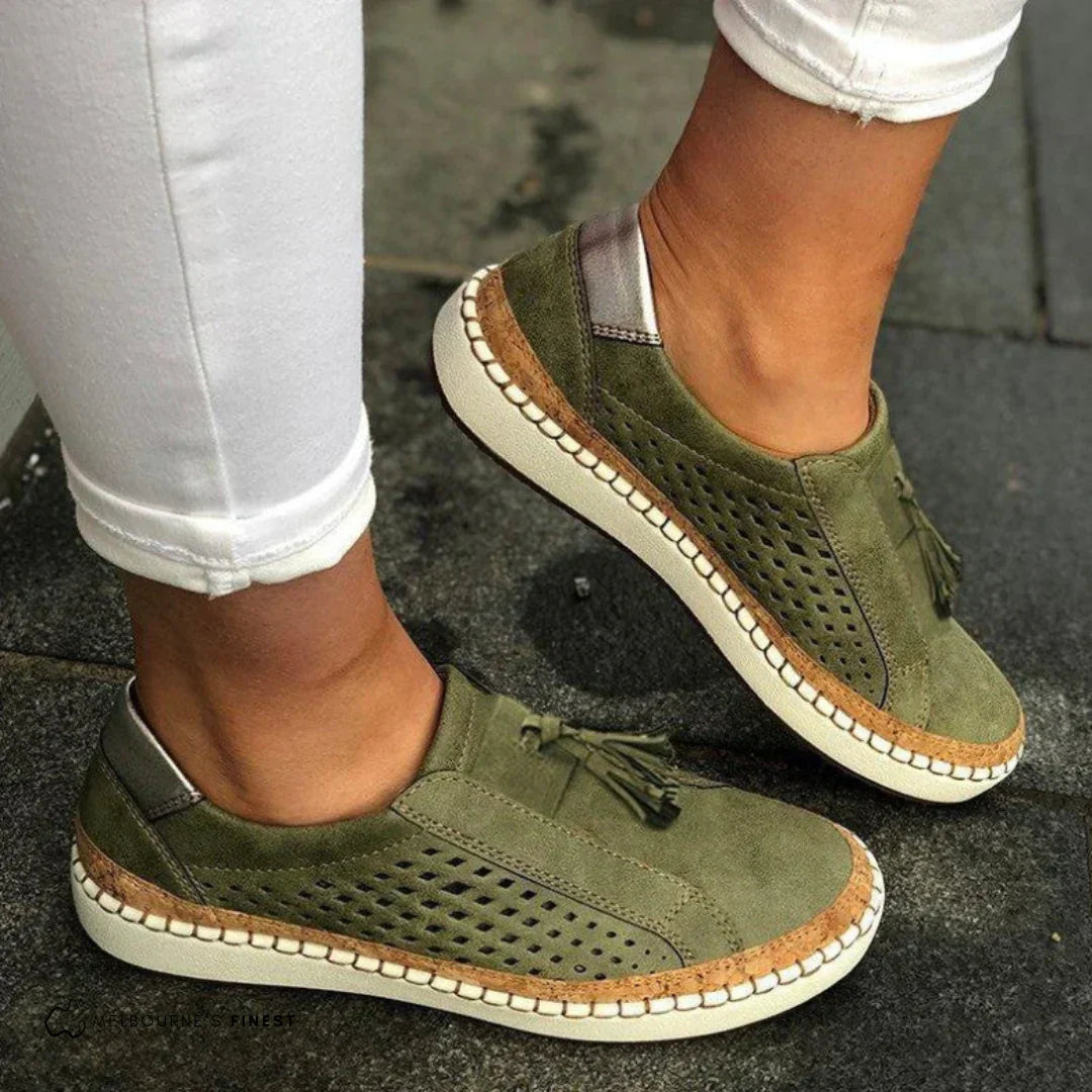 Women's Orthopedic Slip-On Sneakers for Walking - Vonnera