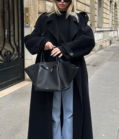 Image of Donna | Women's Long Oversized Trench Coat