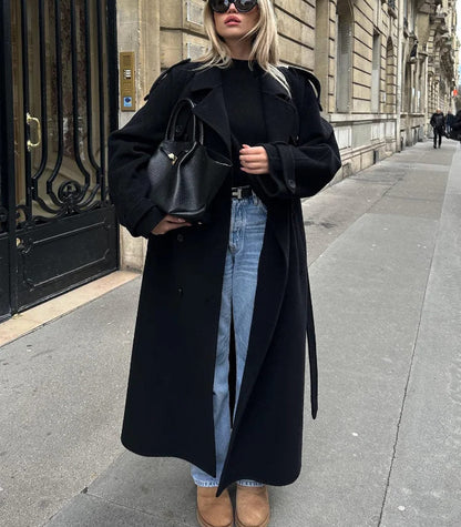 Image of Donna | Women's Long Oversized Trench Coat