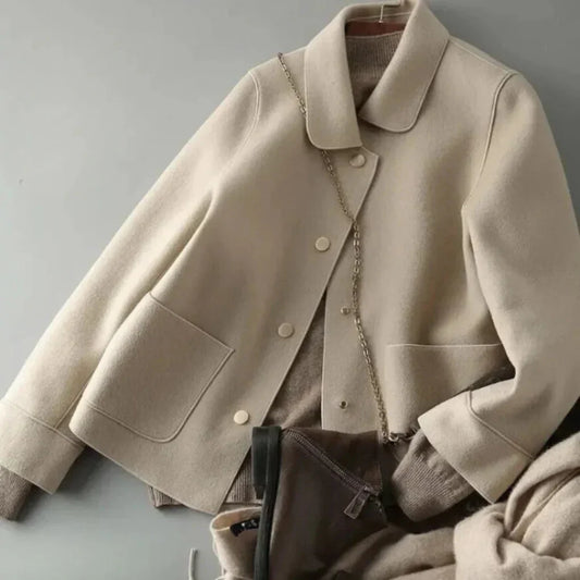 Women's Winter Jacket Button Down Warm Layer - Vonnera