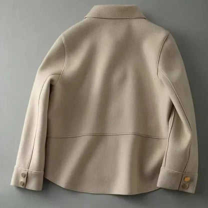 Women's Winter Jacket Button Down Warm Layer