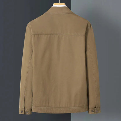 Men's Cotton Harrington Jacket Zip Front