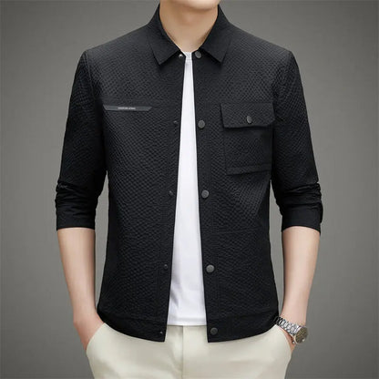 Men's Classic Jacket Shirt Chest Pocket