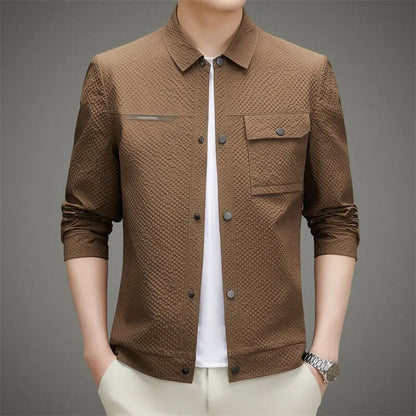 Men's Classic Jacket Shirt Chest Pocket