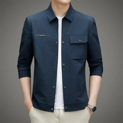 Men's Classic Jacket Shirt Chest Pocket