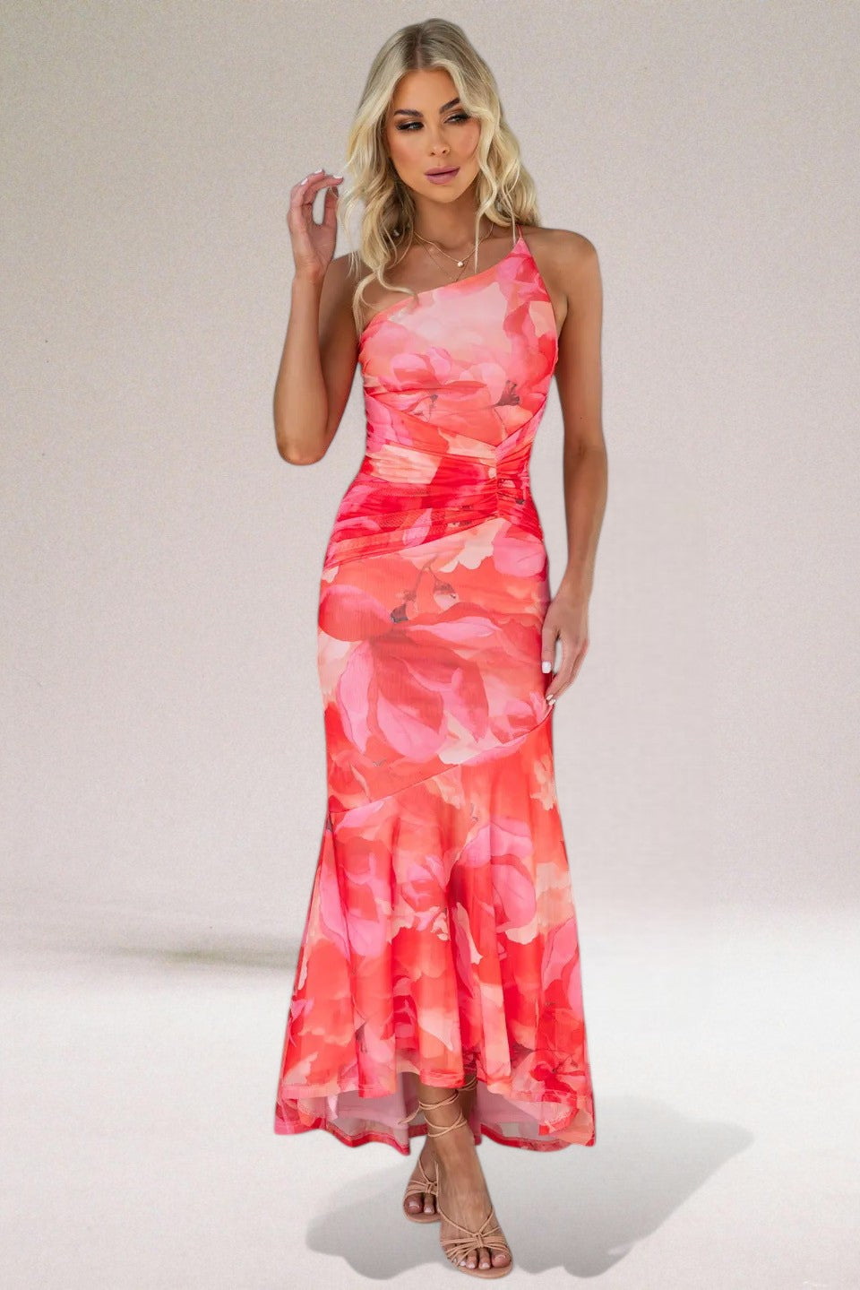 Doriana Women's Floral Maxi Dress Elegant