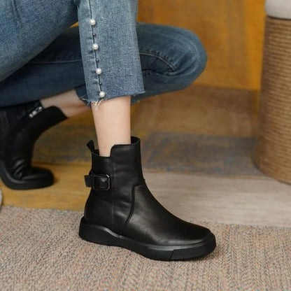 Women's Ankle Boots Retro Style