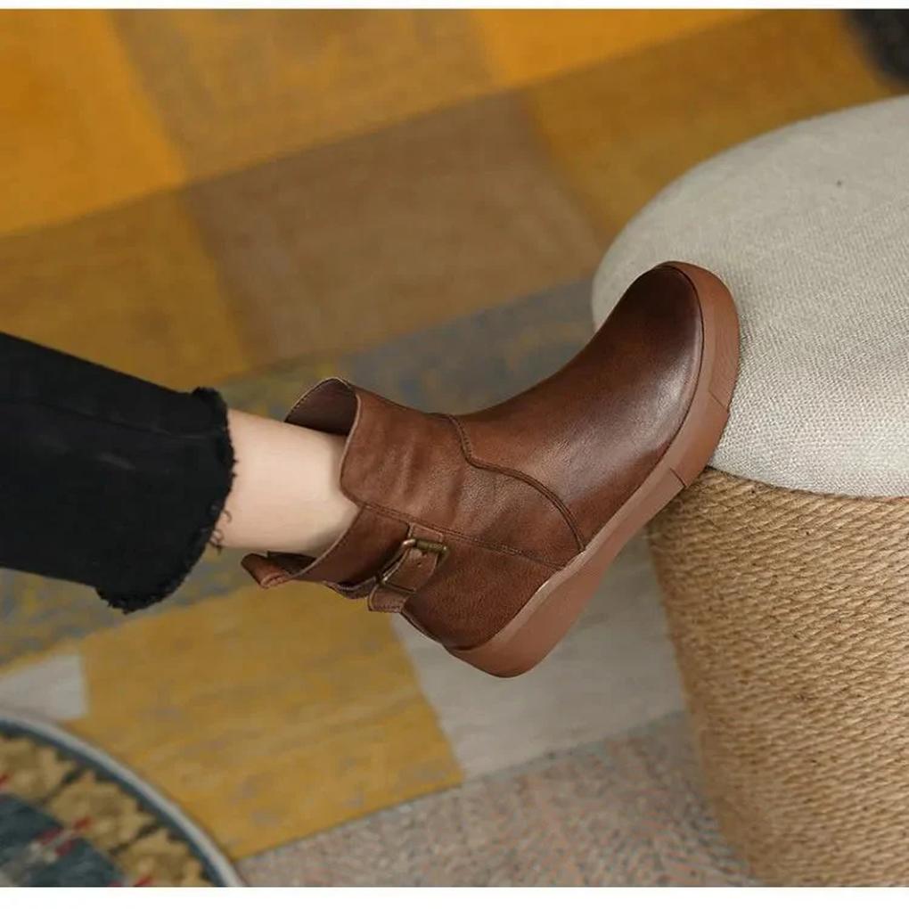Women's Ankle Boots Retro Style