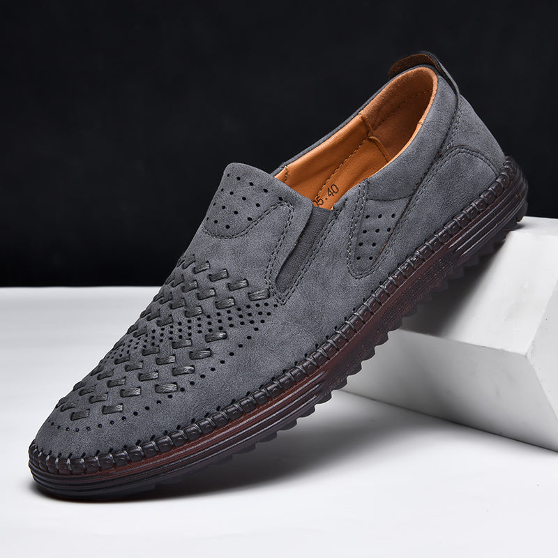 Torino Men's Faux Leather Loafers