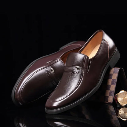 Men's Faux Leather Dress Shoes Elegant - Vonnera