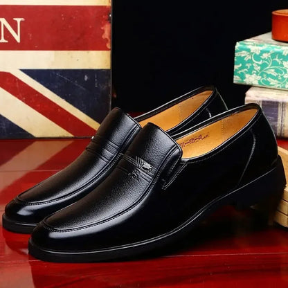 Men's Faux Leather Dress Shoes Elegant