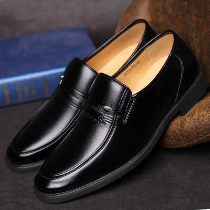 Men's Faux Leather Dress Shoes Elegant