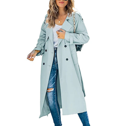Women's Long Trench Coat