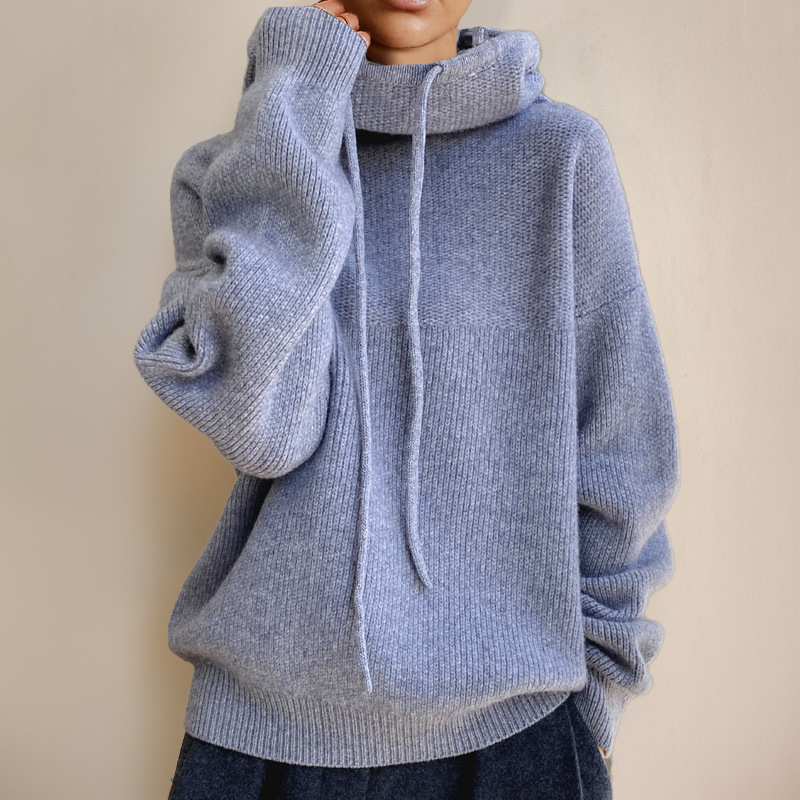 Women's Winter Sweater Soft Acrylic Beige