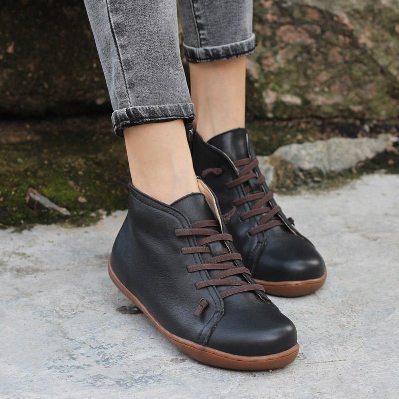 Women's Zip Boots Comfortable Everyday Style